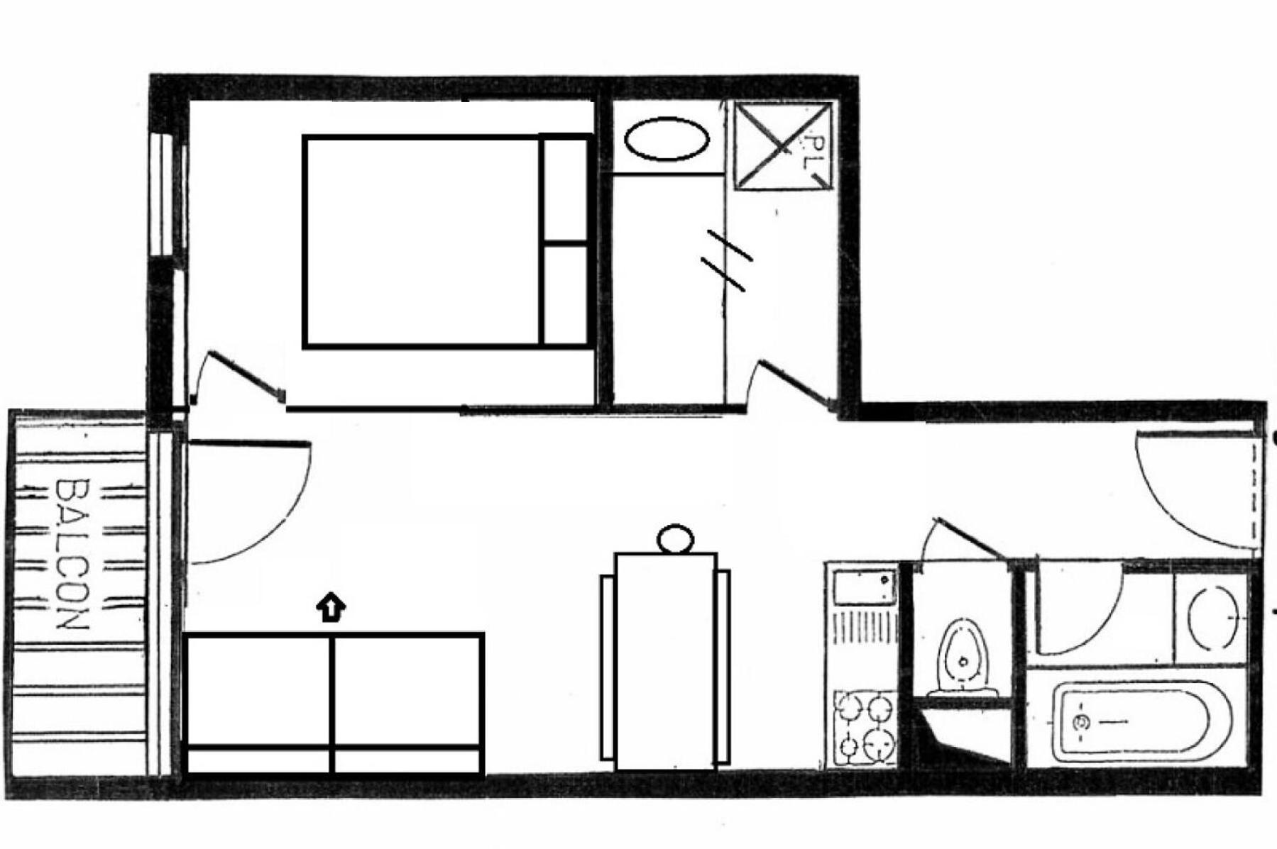 Residence Villaret - Appartement Lumineux - Depart Et Retour Skis Aux Pieds - Balcon Mae-2294 サン・マルタン・ド・ベルヴィル エクステリア 写真